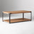 Macy Wood &amp; Metal Coffee Table