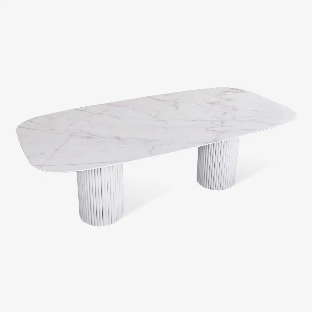 Marble Millerighe Dining table – Two Bases