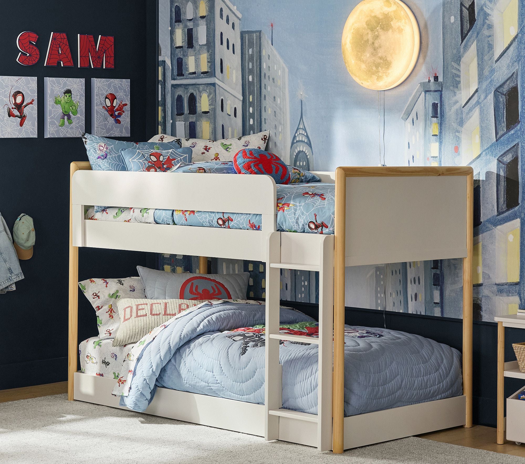 Merblin Twin-Over-Twin Low Bunk
