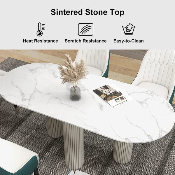 Merlin Oval Dining Table