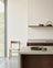 Dark Oak & Concrete Modern Scandinavian Kitchen with Natural Materials