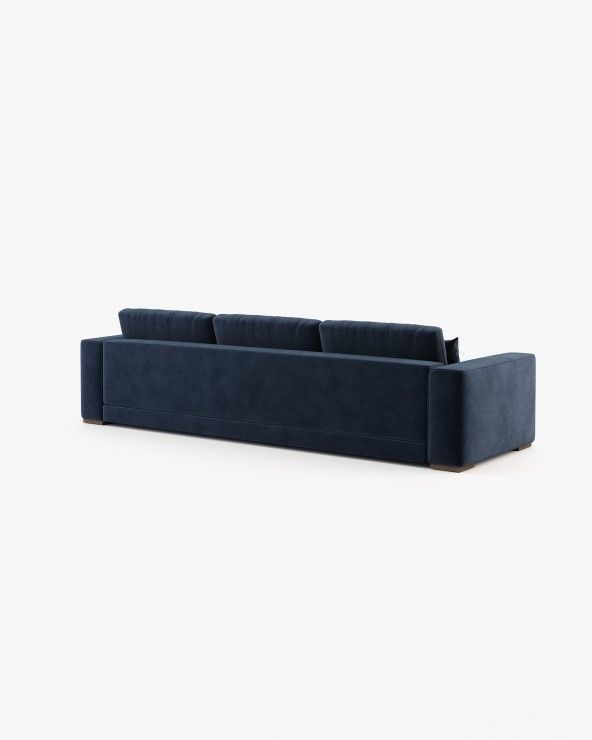 Navy Blue Soft Sofa