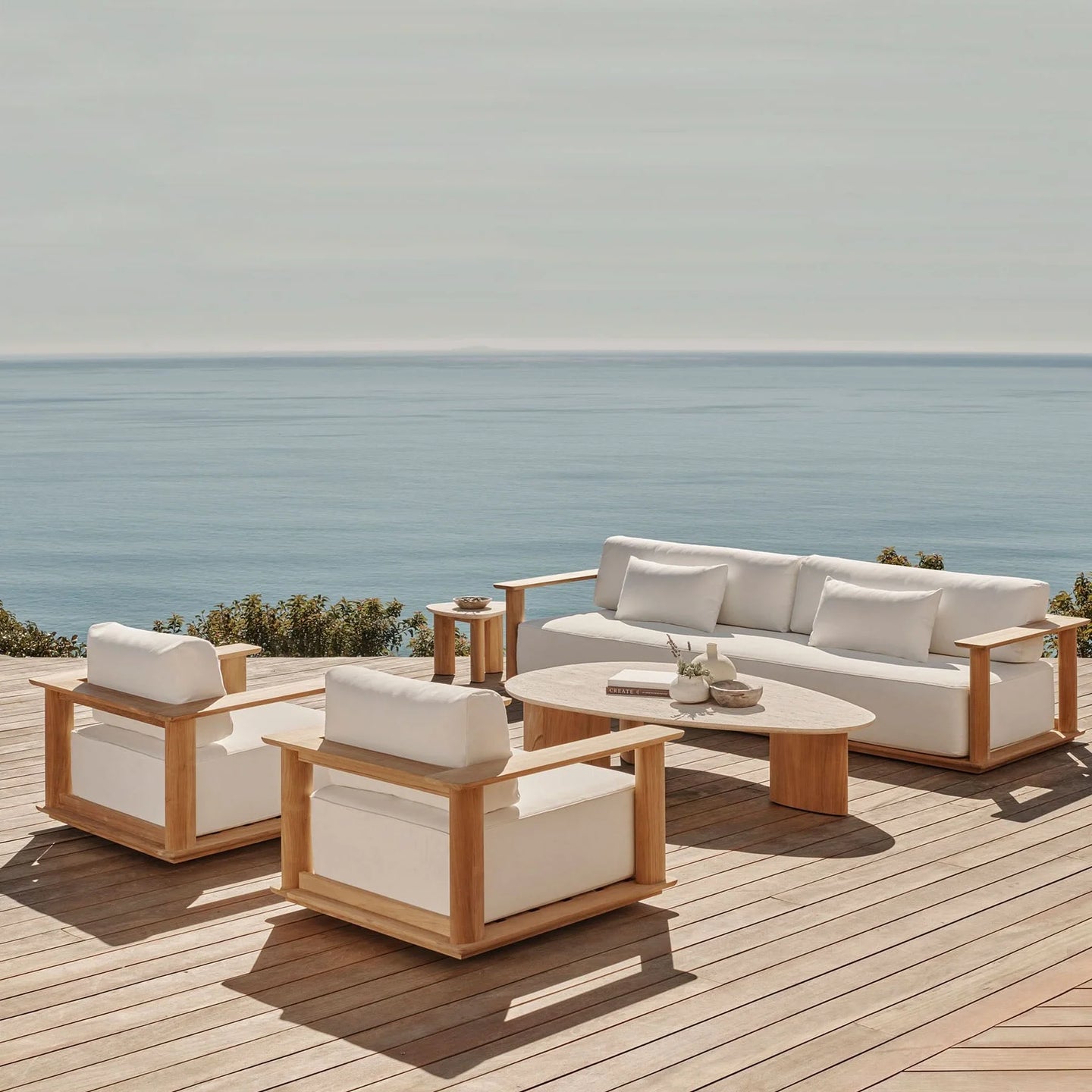Delibair Teak Sofa