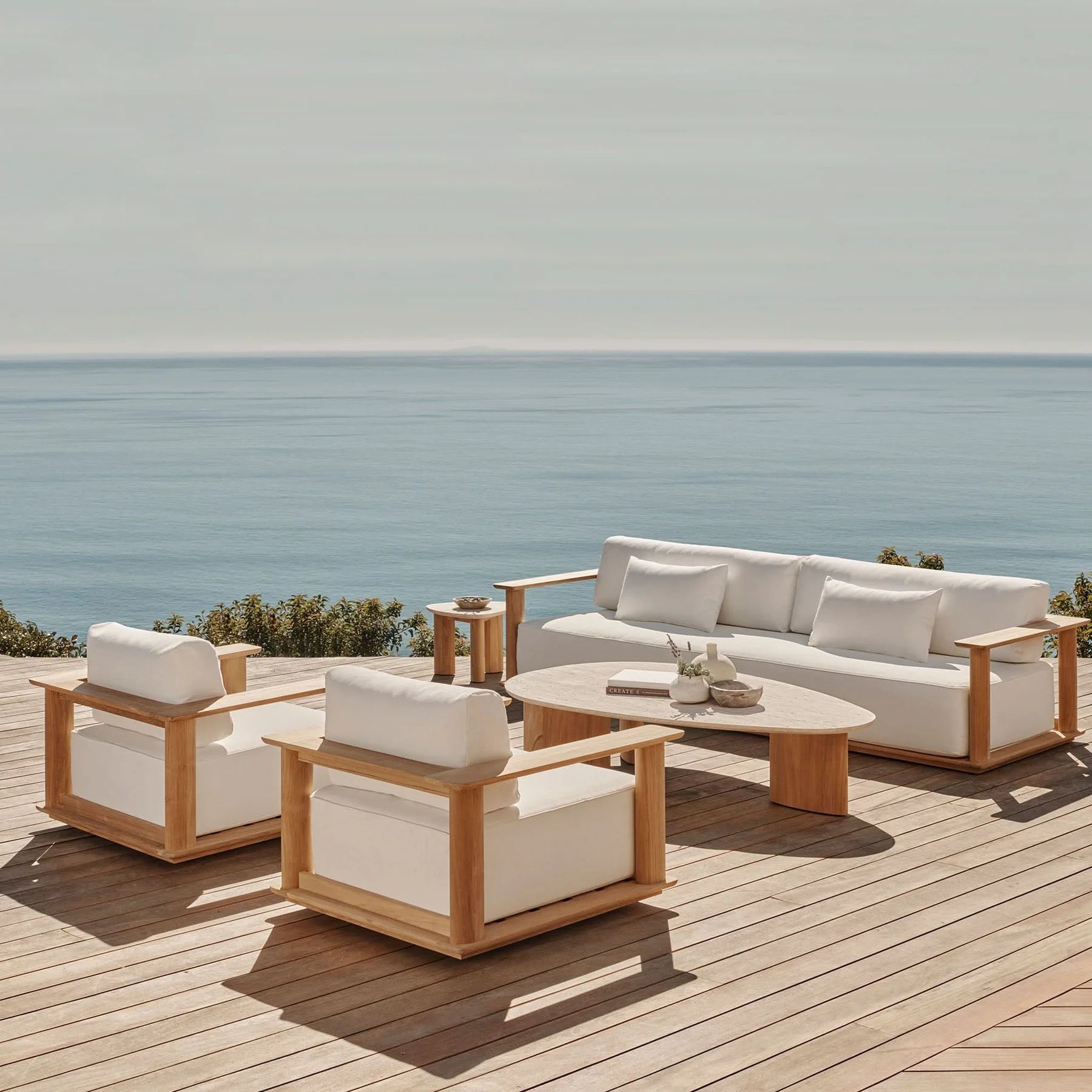 Delibair Teak Sofa