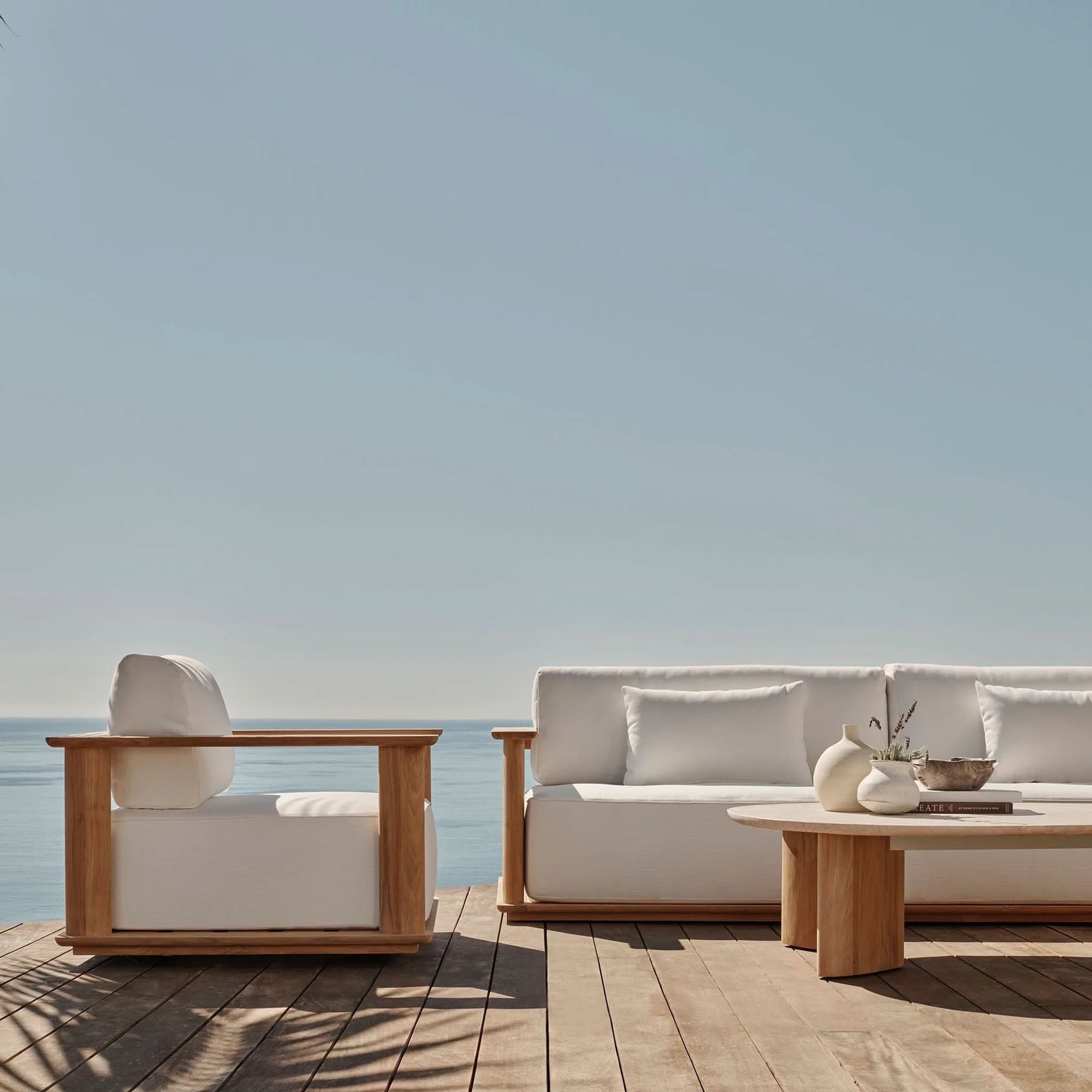 Delibair Teak Lounge Chair