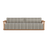Delibair Teak Sofa