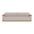 Delibair Teak Sofa