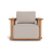 Delibair Teak Lounge Chair