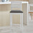 Oxford White Cane Barstool