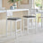 Oxford White Cane Barstool