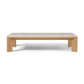 Pam Beach Teak Rectangle Coffee Table
