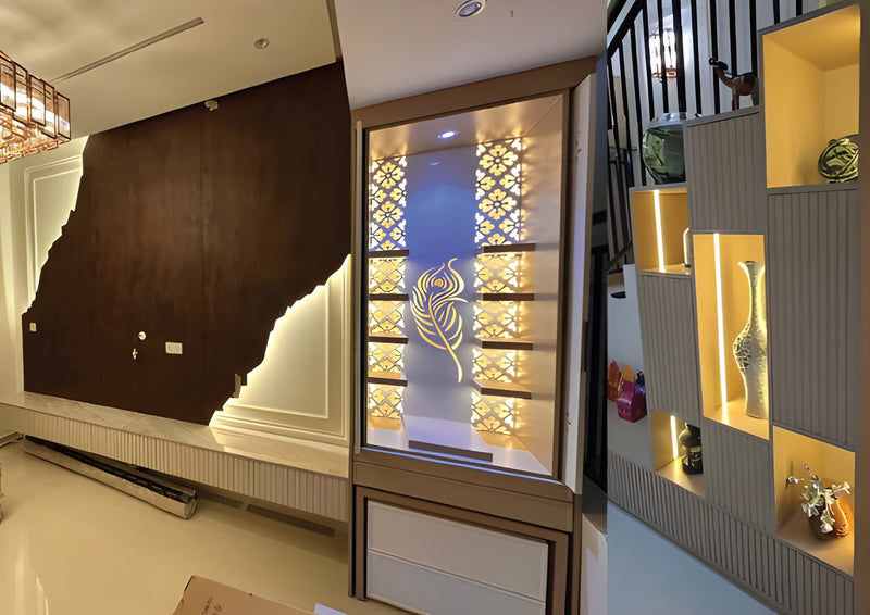 Residential Interior – Feature Wall & Display Units