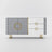 Silver Credenza Sideboard Buffet