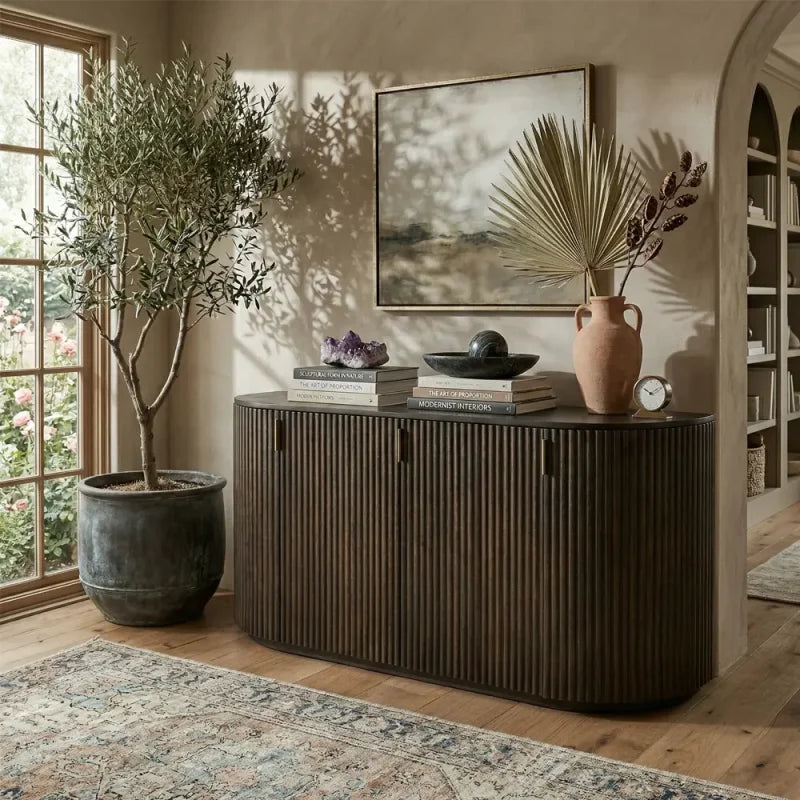 Solid Wood Sideboard