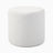 Canvas Round Pouf