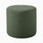 Canvas Round Pouf
