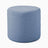 Canvas Round Pouf