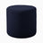 Canvas Round Pouf