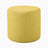 Canvas Round Pouf