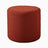 Canvas Round Pouf