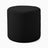 Canvas Round Pouf