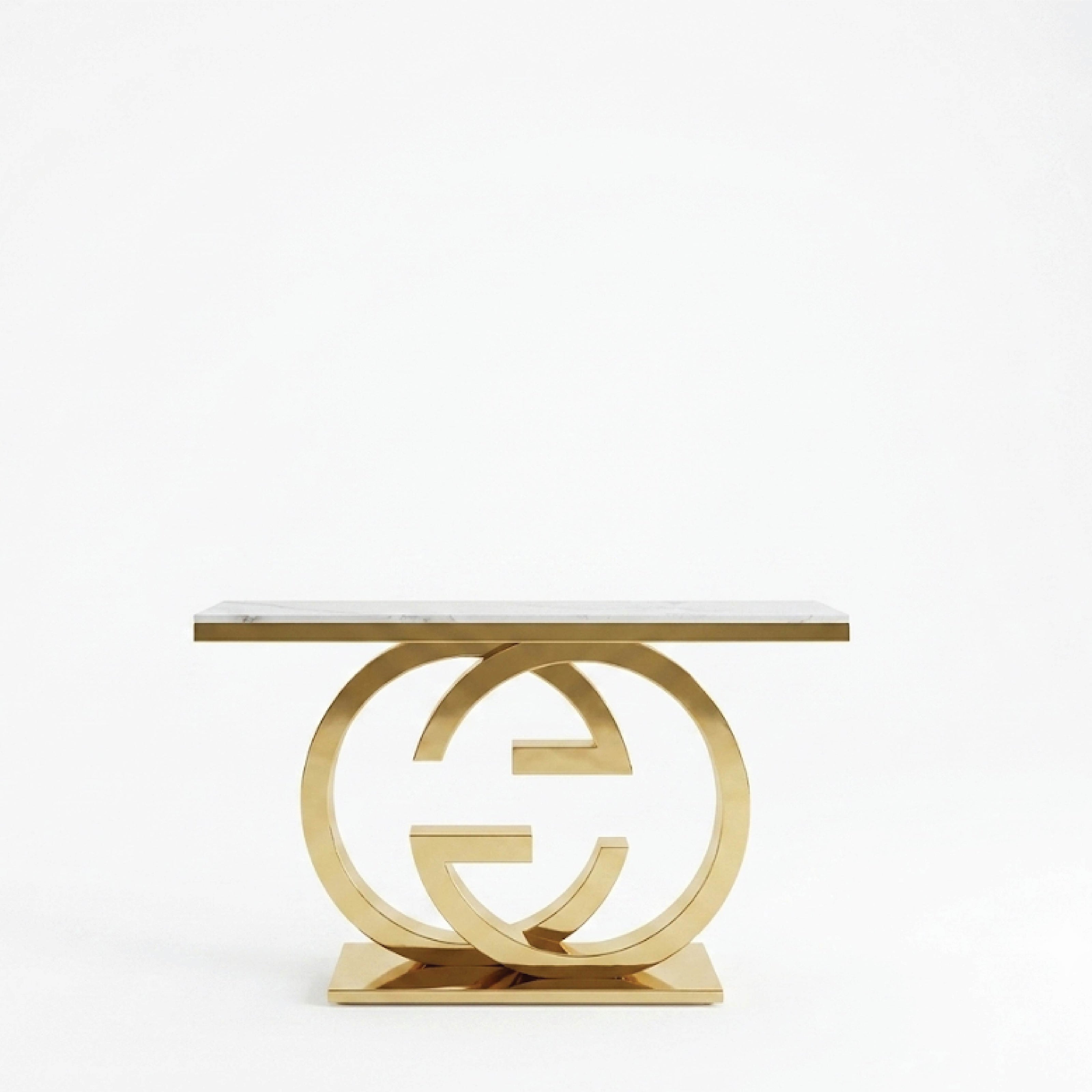 Luxury Marble Console Table