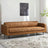 Velvet Yellow Sofa