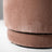 Beige Velvet Ottoman