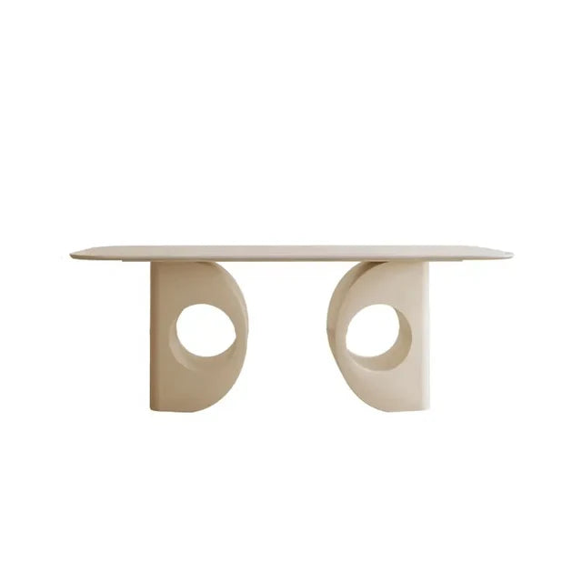 Awesome White Marble Dining Table