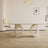 Awesome White Marble Dining Table