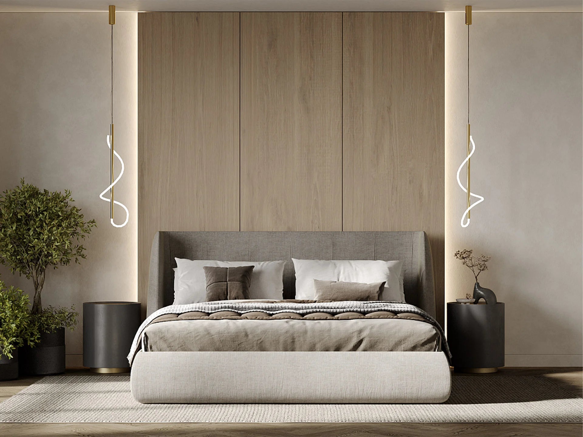 Pulo Upholstered Bed